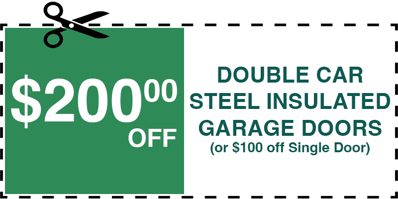 200 off garage door repair Hartsdale